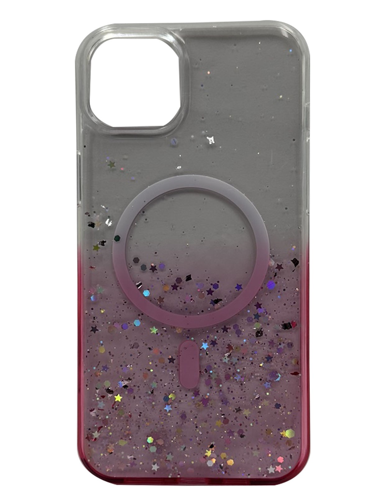 iPhone 14 Pro Bling MagSafe Twotone Pink
